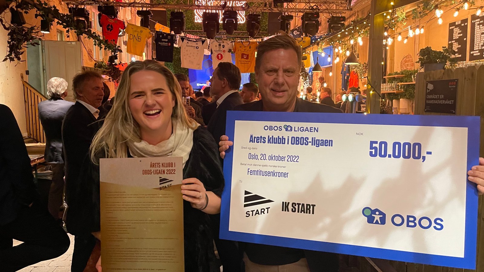 IK Start er Årets klubb / OBOSligaen